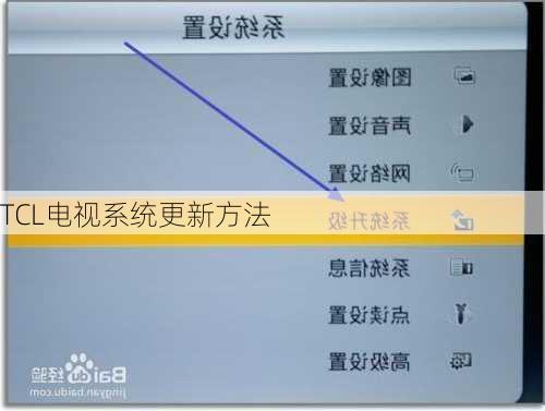 TCL电视系统更新方法