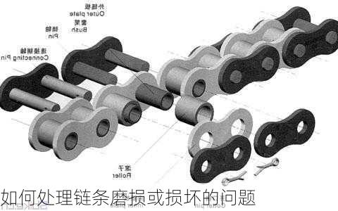 如何处理链条磨损或损坏的问题