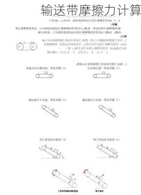 输送带摩擦力计算