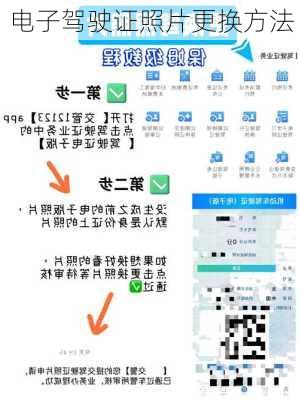 电子驾驶证照片更换方法