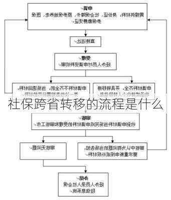 社保跨省转移的流程是什么