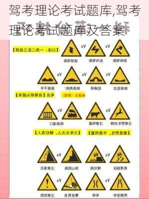 驾考理论考试题库,驾考理论考试题库及答案