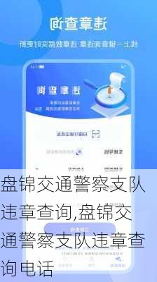 盘锦交通警察支队违章查询,盘锦交通警察支队违章查询电话