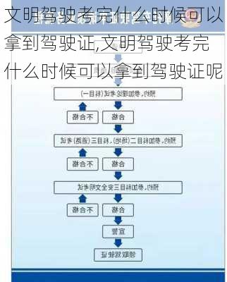 文明驾驶考完什么时候可以拿到驾驶证,文明驾驶考完什么时候可以拿到驾驶证呢